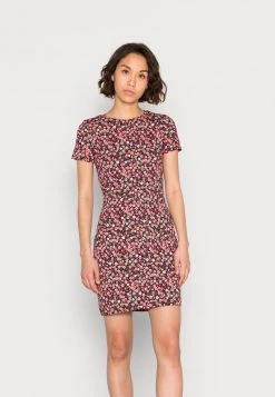 Bestes Angebot 👏 Even&Odd Damen Freizeitkleid - Black / Multi-coloured ⭐