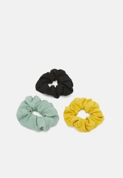 Neu 👏 Even&Odd 3 PACK - Haar-Styling-Accessoires - Mint/black/mustard Yellow | Damen 💯