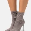 Bestpreis 🎁 Even&Odd High Heel Stiefelette - Grey | Damen ⌛ -Even Od Verkaufe 3768c77d2b8e4bcfbe459c28d33fc7ef