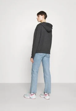 Rabatt 🧨 Even&Odd Damen OVERSIZED HOODED ZIP JACKET - Sweatjacke - Mottled Dark Grey ⭐ -Even Od Verkaufe 382040c7aefa43d4b32996c32327d3a1