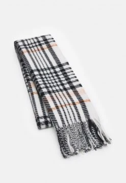 Auslauf ⌛ Even&Odd Damen Schal - Off White/ Black/pink ✨