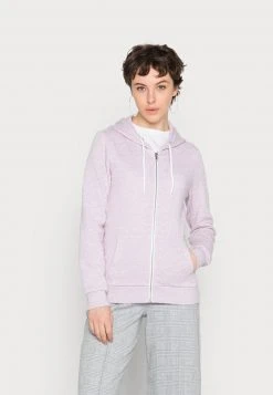 Bestes Angebot 😉 Even&Odd Damen ZIP JACKET - Sweatjacke - Mottled Lilac ⌛