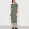 Coupon ✔️ Even&Odd Damen Jerseykleid - Light Green 🌟 -Even Od Verkaufe 3926d972fa94458aafff404326838473