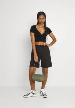 Blitzangebot ⌛ Even&Odd 2 PACK - T-Shirt Print - Black/white | Damen ⌛