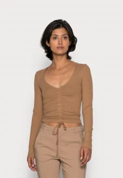 Coupon ⌛ Even&Odd Damen Langarmshirt - Brown ⭐