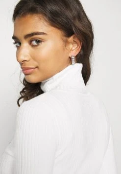 Schlussverkauf ✔️ Even&Odd Damen BASIC TURTLE NECK - Strickpullover - White 🔥 -Even Od Verkaufe 3a6b886338e14ea1bf9b57df4cf09537