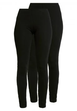 Schlussverkauf 🔥 Even&Odd Damen 2 PACK - Leggings - Hosen - Black 😉 -Even Od Verkaufe 3aedc87030e14af48552cdf71b05909c