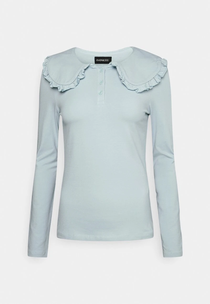 Schlussverkauf 👍 Even&Odd Damen Langarmshirt - Light Blue ❤️ 6 Schlussverkauf 👍 Even&Odd Damen Langarmshirt - Light Blue ❤️ – Bild 4