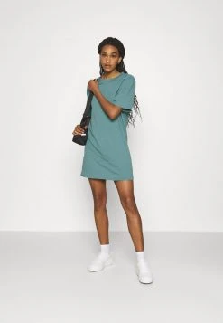 Angebote 😀 Even&Odd Damen 2 PACK - Jerseykleid - Black/light Blue 🧨