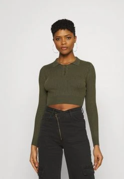 Neu 🔥 Even&Odd Strickpullover - Olive | Damen ⌛