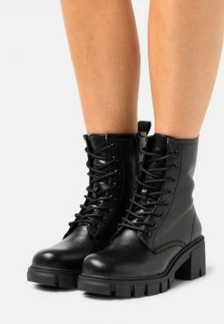Rabatt ⭐ Even&Odd Damen Schnürstiefelette - Black 🔔