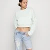 Billig 💯 Even&Odd Damen Sweatshirt - Green ❤️ -Even Od Verkaufe 3fa57b6fb51a44268922863e78c1f356