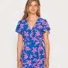Rabatt 🎁 Even&Odd Freizeitkleid - Blue/pink | Damen ✔️