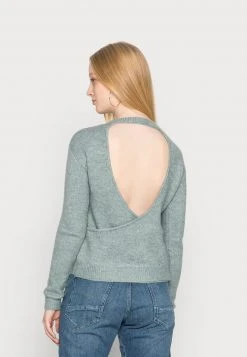 Bestes Angebot 🥰 Even&Odd Damen BACK DETAIL - Strickpullover - Green ✨ -Even Od Verkaufe 4353ebecb5e54aa5885106d09da655c8