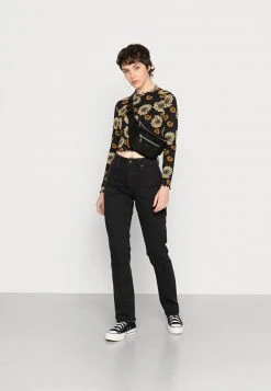 Auslauf ✔️ Even&Odd Damen 2 PACK - Langarmshirt - Black/yellow ⌛