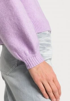 Schlussverkauf ✔️ Even&Odd Damen BALLOON SLEEVE JUMPER - Strickpullover - Lilac 🤩 -Even Od Verkaufe 45e81183fa454d4d95ca728c2378ec81