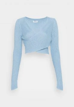 Großhandel ✨ Even&Odd Damen Strickpullover - Light Blue ⌛ -Even Od Verkaufe 46518bf7d02343369b594fce3ab3ddec