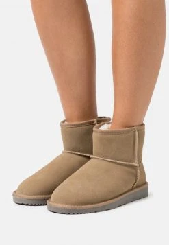 Beste Bewertungen von 🌟 Even&Odd Damen LEATHER WINTER BOOTIES - Stiefelette - Khaki ❤️