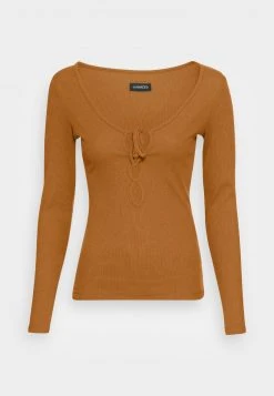 Bestpreis ✨ Even&Odd Damen Langarmshirt - Brown ✔️ -Even Od Verkaufe 4894d797598a41b7add1379942eaa500