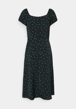 Billig 👏 Even&Odd Damen Freizeitkleid - Black/green 💯 -Even Od Verkaufe 48bab44fa30143969019d3cfa5f07778
