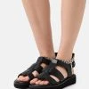 Budget 🛒 Even&Odd Damen Riemensandalette - Black 😍 -Even Od Verkaufe 4a41bb8d841c4068bd29982f544b0404