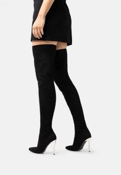 Angebote 🔥 Even&Odd Overknees - Black | Damen 🎁