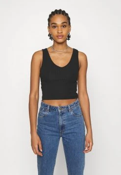 Am billigsten ✨ Even&Odd Damen Top - Black ⌛