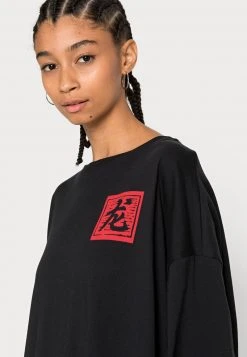 Rabatt 🌟 Even&Odd Damen T-Shirt Print - Black ✨ -Even Od Verkaufe 4ed5c8ba952f4e4e9c809165f24c0d66