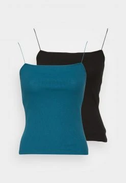 Bestes Angebot ⌛ Even&Odd 2 PACK - Top - Black/green | Damen 🛒 -Even Od Verkaufe 51853af377564362bba2ea26f1f39ab6