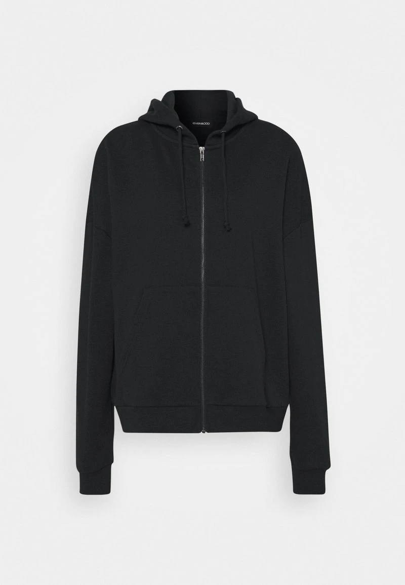 Angebote ⌛ Even&Odd Damen OVERSIZED HOODED ZIP JACKET - Sweatjacke - Black 👍 7 Angebote ⌛ Even&Odd Damen OVERSIZED HOODED ZIP JACKET - Sweatjacke - Black 👍 – Bild 5