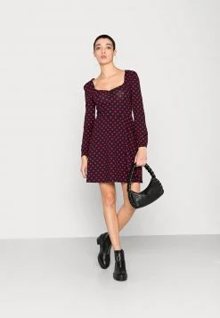 Bestpreis ✨ Even&Odd Damen Jerseykleid - Black/red ⭐ -Even Od Verkaufe 5289d8853d3844fc91bed4d662c51ff8