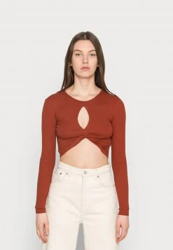 Aktion ⭐ Even&Odd Langarmshirt - Brown | Damen 🌟