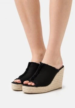 Schlussverkauf 👍 Even&Odd Damen Pantolette Hoch - Black ✔️