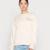 Budget ❤️ Even&Odd Damen Sweatshirt - Off White 😀 -Even Od Verkaufe 566296ce75e64adb9d8b10ffd44f677c