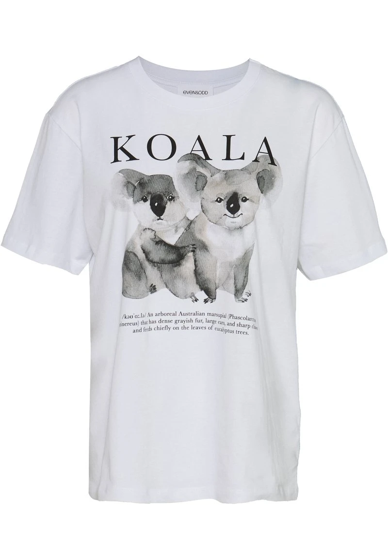 Bestpreis 🎉 Even&Odd Damen T-Shirt Print - White ❤️ 5 Bestpreis 🎉 Even&Odd Damen T-Shirt Print - White ❤️ – Bild 3