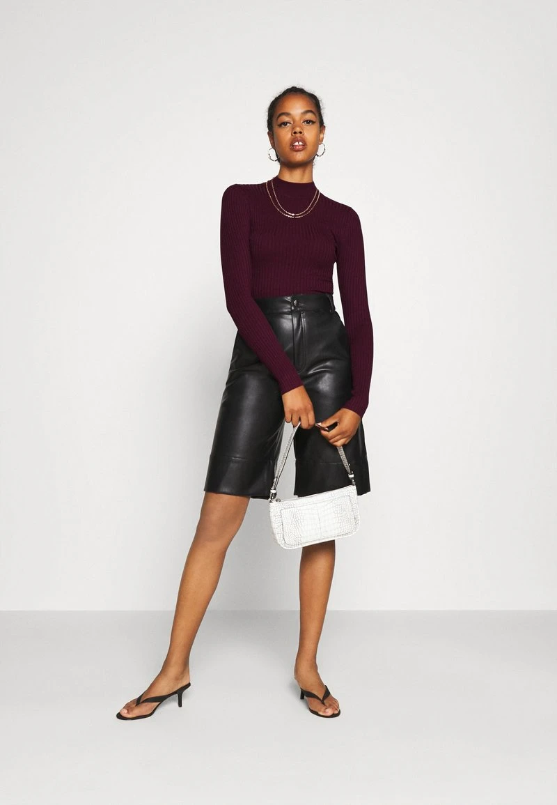 Großhandel 🥰 Even&Odd Damen Strickpullover - Wine Red 🥰 4 Großhandel 🥰 Even&Odd Damen Strickpullover - Wine Red 🥰 – Bild 2