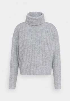 Billig 🔥 Even&Odd Damen Strickpullover - Light Grey ⌛