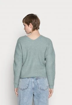 Auslauf ✨ Even&Odd Damen Strickpullover - Light Green 👍 -Even Od Verkaufe 587b7e78ded342778014e2e81c29fca4