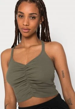 Coupon 🔥 Even&Odd Damen Top - Khaki ✔️ -Even Od Verkaufe 58bb4832e7b04863a0efcff4bac7838a