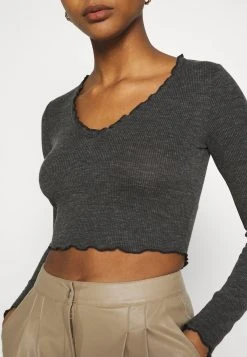 Bester Verkauf ✨ Even&Odd Langarmshirt - Grey | Damen ⭐ -Even Od Verkaufe 5aed4ae6d67e403d9874e09836914646