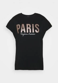 Besorgen ✨ Even&Odd T-Shirt Print - Black | Damen 😉 -Even Od Verkaufe 5b397920cb13451da854d21c0e4493f1