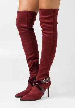 Coupon ❤️ Even&Odd High Heel Stiefel - Bordeaux | Damen 🌟