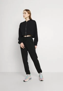 Bestes Angebot ✔️ Even&Odd Damen SET - OVERSIZED SWEAT JACKET & JOGGER - Sweatjacke - Black 🎉