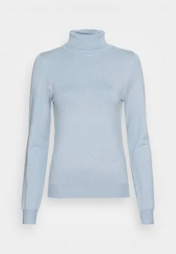 Top 10 👍 Even&Odd Damen BASIC TURTLE NECK JUMPER - Strickpullover - Light Blue ❤️ -Even Od Verkaufe 5f287e21fbd749d8aebee323bcd09458