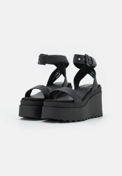 Auslauf 😍 Even&Odd Damen Plateausandalette - Black ✔️ -Even Od Verkaufe 5f3624d4c1a241c4b5f800f4b8554833