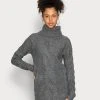 Bester Verkauf ✨ Even&Odd Strickkleid - Mottled Dark Grey | Damen ⭐ -Even Od Verkaufe 5f79c57b8c1842c99e812949a99be43e
