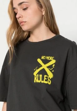 Besorgen 🛒 Even&Odd Damen T-Shirt Print - Anthracite 💯 -Even Od Verkaufe 5fda78b5c42c46faa4dd136b7802c3d4