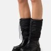 Schlussverkauf 🛒 Even&Odd Damen WINTER BOOTIES - Plateaustiefel - Black ✨ -Even Od Verkaufe 6047ddb59c9b414fbaa02cc57b074839
