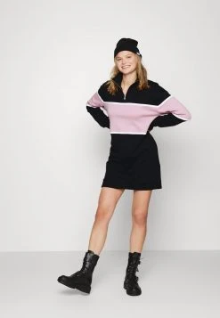 Top 10 ⌛ Even&Odd Damen Freizeitkleid - Black/lilac ❤️ -Even Od Verkaufe 61baa6ebaad84645987d23fd5b352991