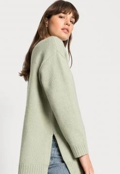 Aktion 😉 Even&Odd Damen Strickpullover - Green 🌟 11 Aktion 😉 Even&Odd Damen Strickpullover - Green 🌟 -Even Od Verkaufe 622a21363da54bed852e66622cc9cc6a